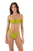 Textured Wave Earthy Green  Elite Bottom sold by Malai Swimwear