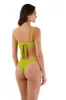 Textured Wave Earthy Green  Elite Bottom sold by Malai Swimwear