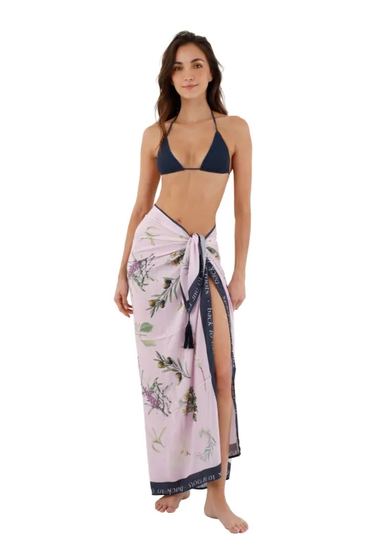 Wild Berries The Musk Pareo sold by Malai Swimwear