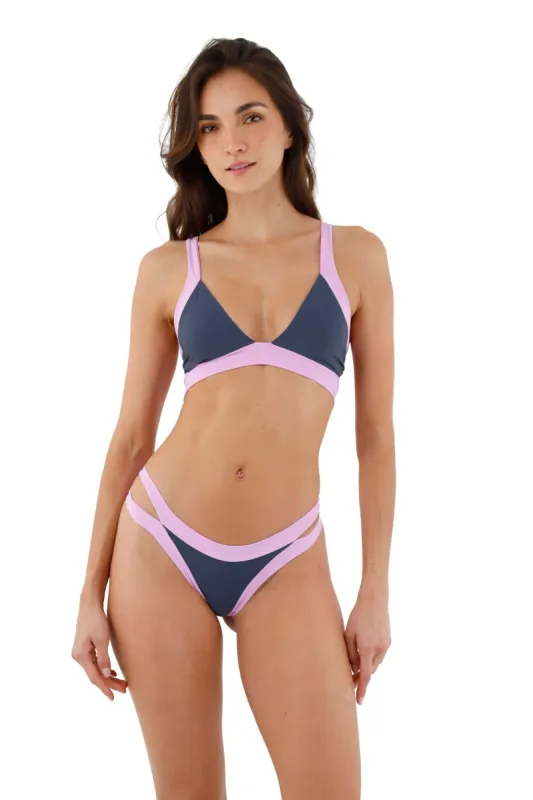 Orchid Color Blend  Eter Top sold by Malai Swimwear