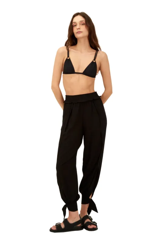 Black Homy Pant sold by Malai Swimwear