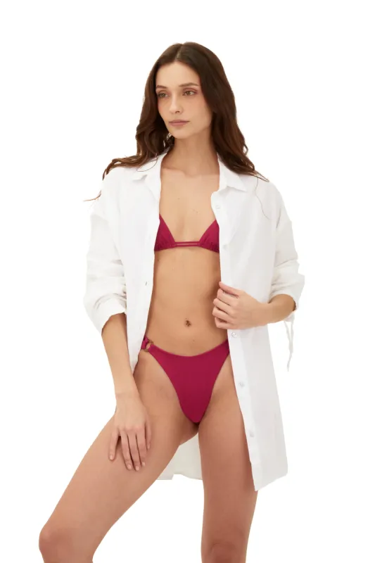 White Palmae Shirt sold by Malai Swimwear