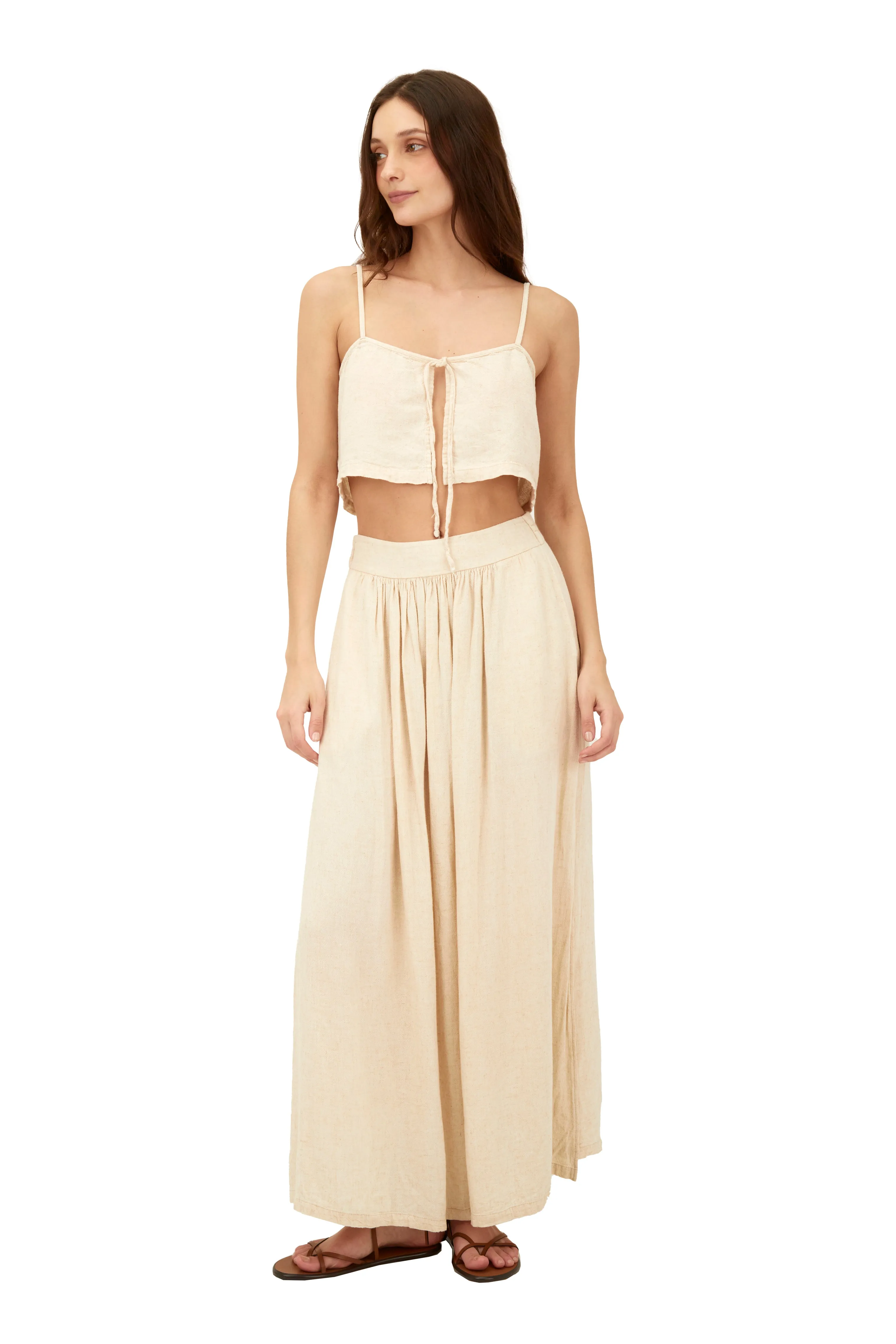 Linen Seed Brisa Top sold by Malai Swimwear product image thumbnail 3