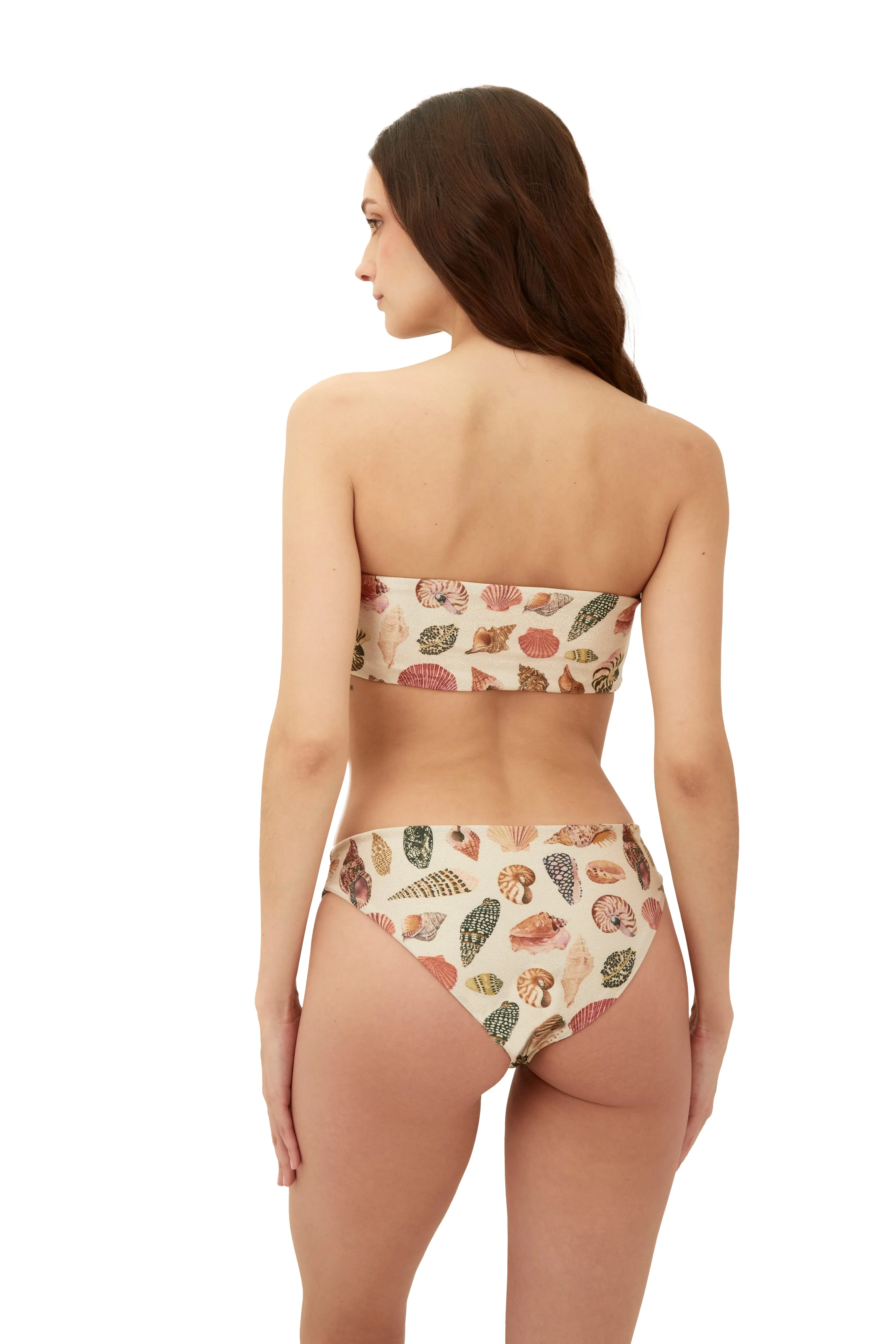 Seashell Cast Bandeau Top sold by Malai Swimwear product image thumbnail 2