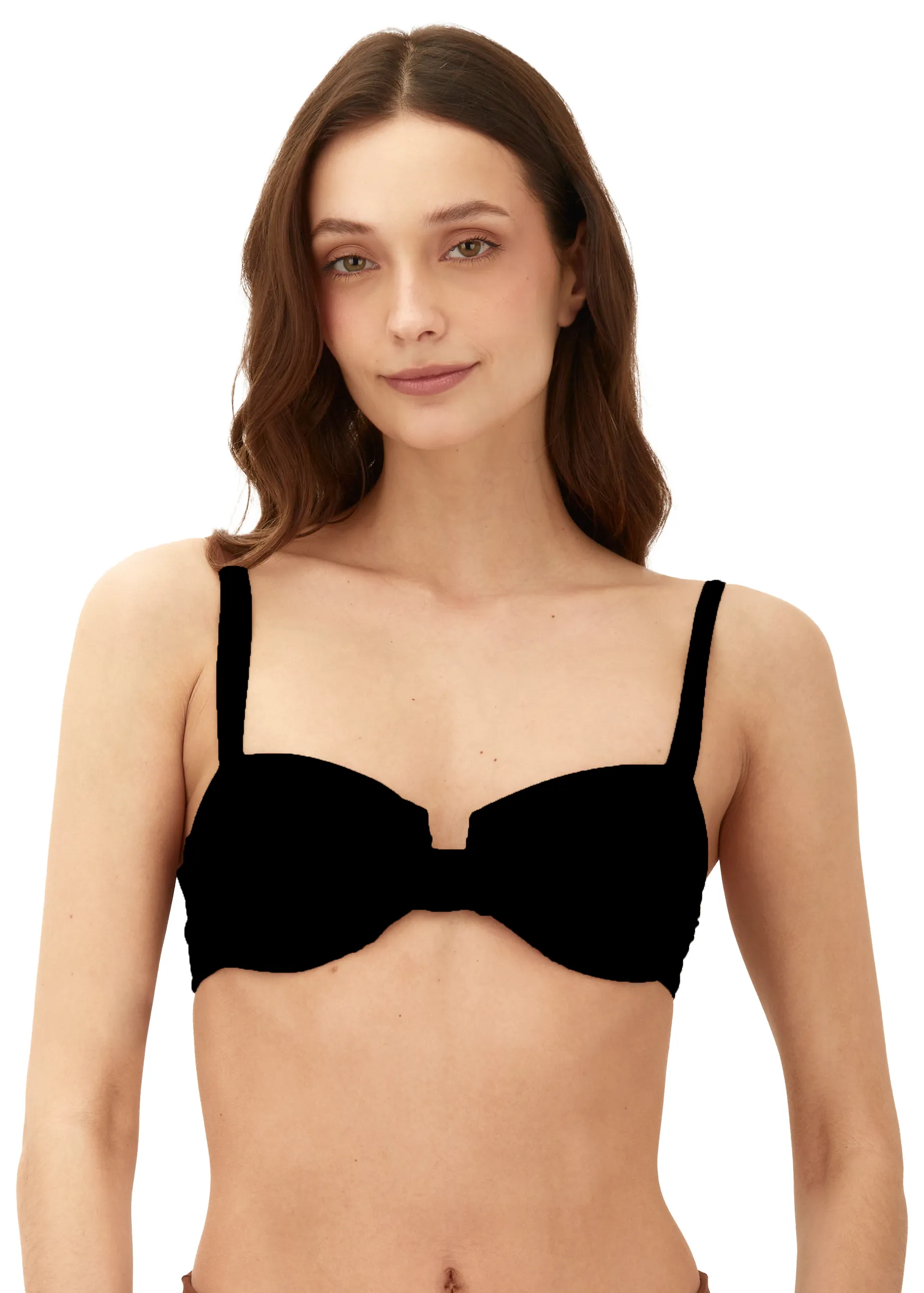 Black Coral Top sold by Malai Swimwear