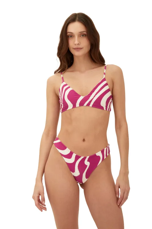 Raspberrywirl Elowen Top sold by Malai Swimwear
