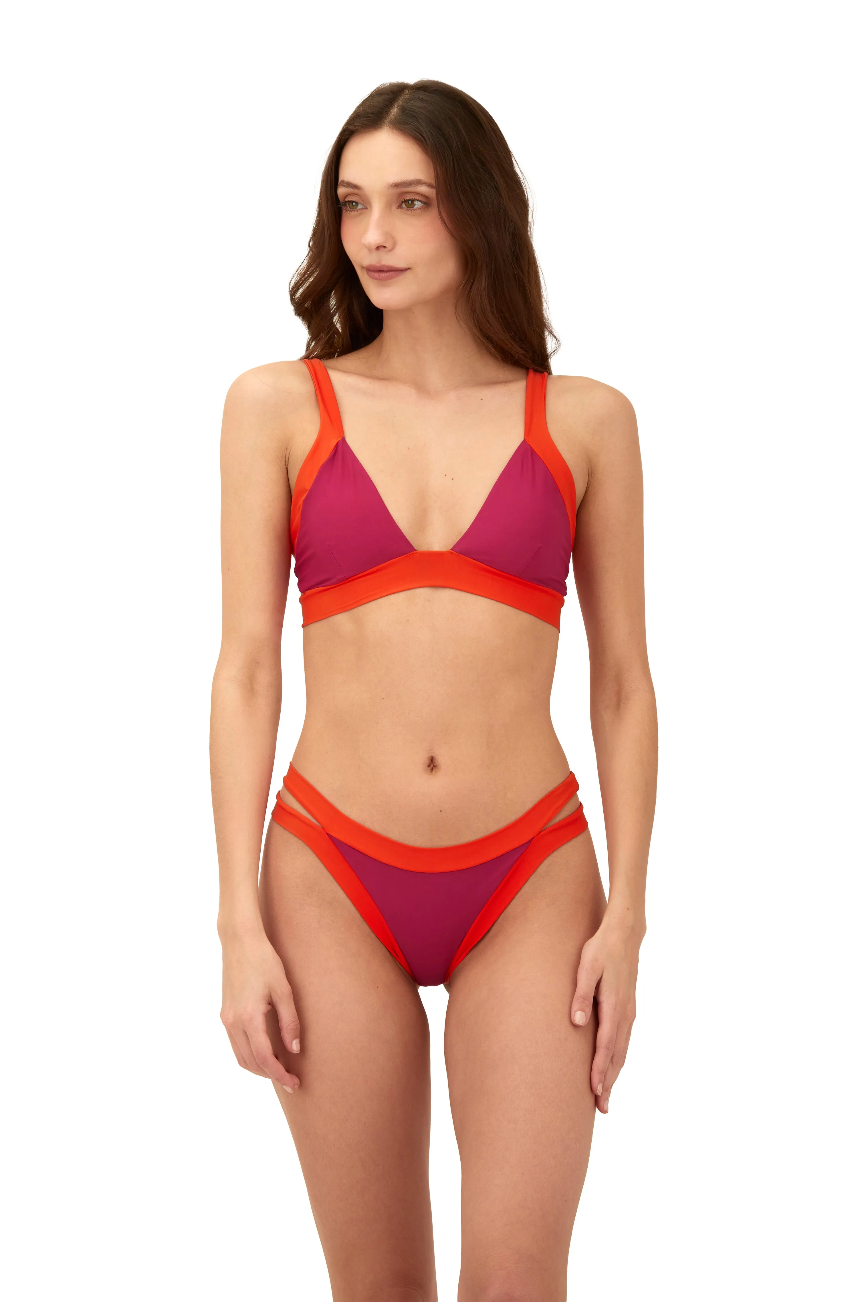 Brisa Tangerine Color Blend Array Bottom sold by Malai Swimwear product image thumbnail 2