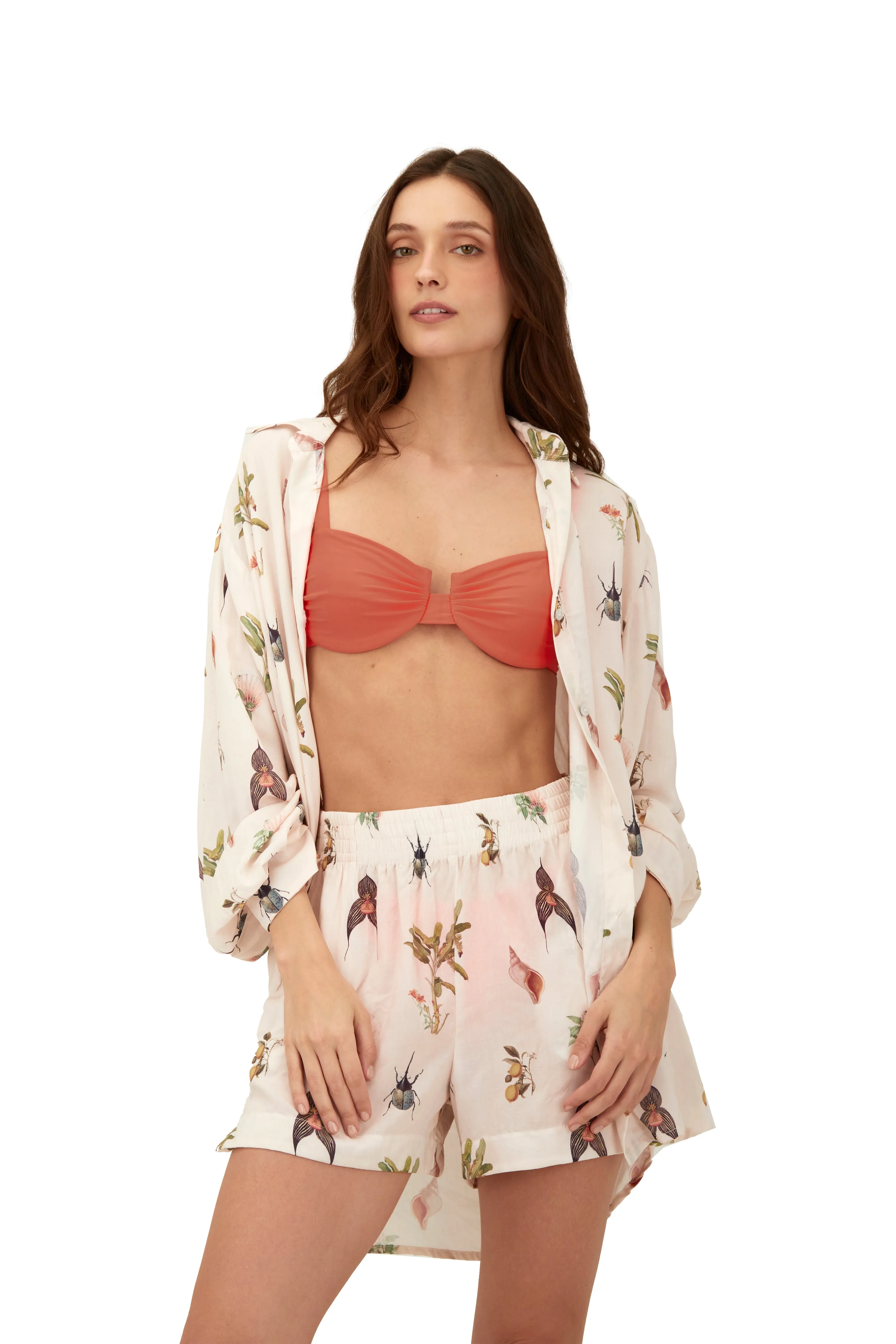 Banana Tree Blush Akumal Breeze Shirt sold by Malai Swimwear product image thumbnail 3
