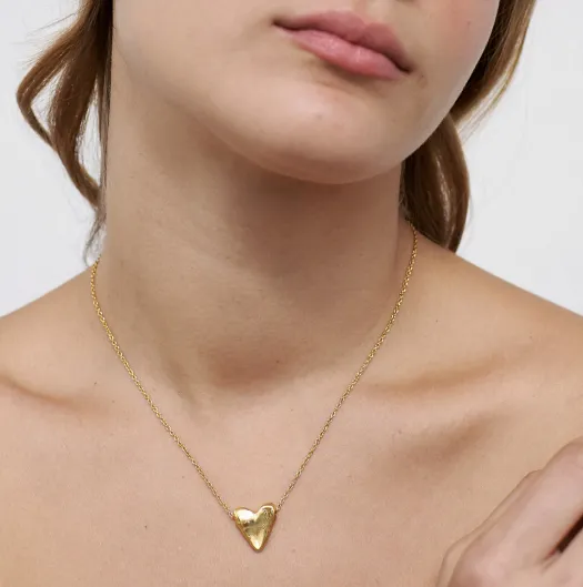 Collar Un Amor Mini Dorado sold by Malai Swimwear