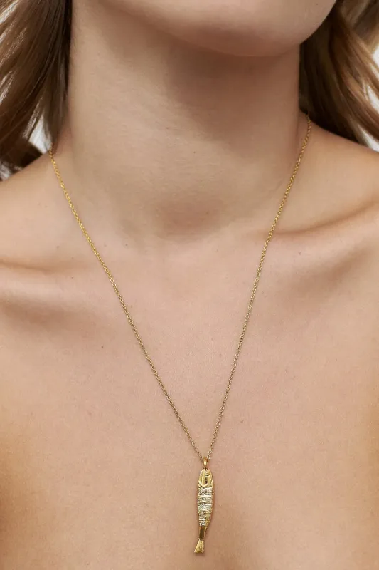 Collar Boqueron Medi Dorado sold by Malai Swimwear