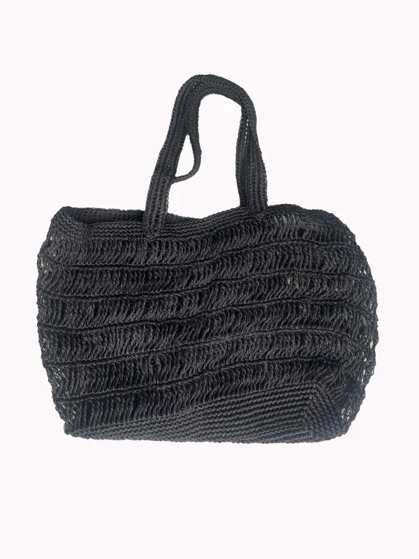 Black Daily Tote sold by Malai Swimwear