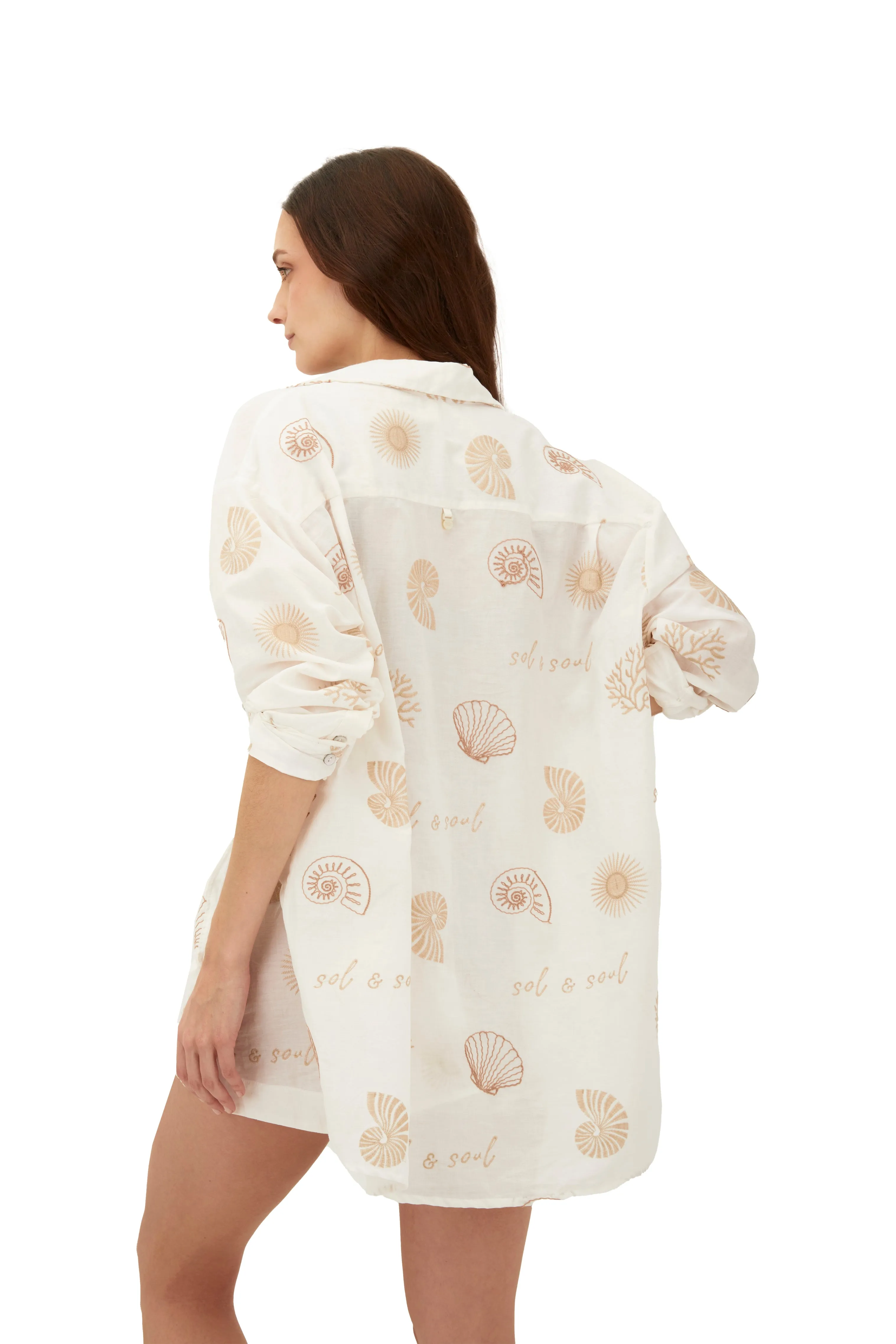 Soulshell Cotton Vera Shirt sold by Malai Swimwear product image thumbnail 2