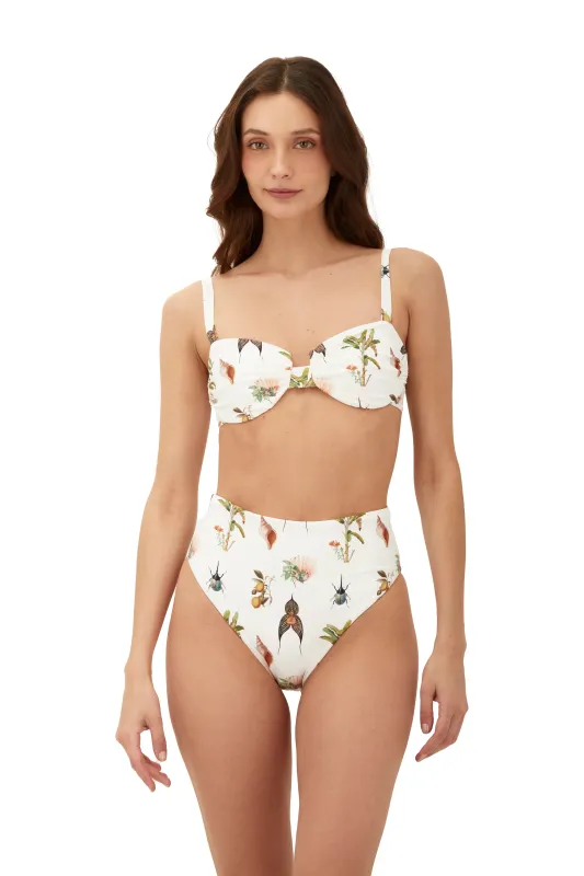 Banana Tree Blush Coral Top sold by Malai Swimwear