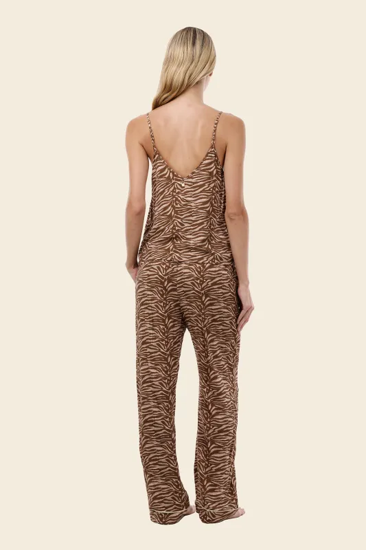Zebra Season Pijama Pant sold by Malai Swimwear