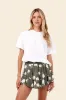 White Kain Oversize T-Shirt sold by Malai Swimwear