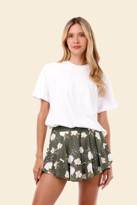 White Kain Oversize T-Shirt sold by Malai Swimwear