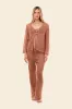 Salmon Mesh Malla Ritual Shirt sold by Malai Swimwear