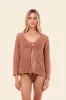 Salmon Mesh Malla Ritual Shirt sold by Malai Swimwear
