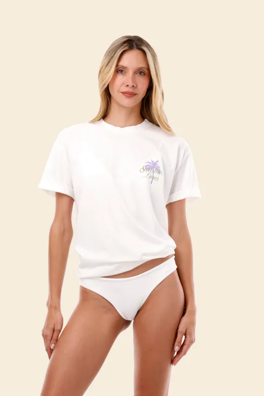 Summer Lover Oversize T-Shirt made by Malai Swimwear