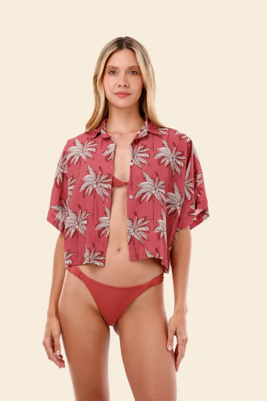 Tropical Wine Stella Shirt sold by Malai Swimwear