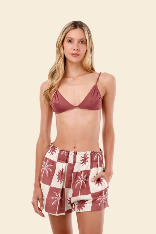 Sunrise Palm Vento Short sold by Malai Swimwear