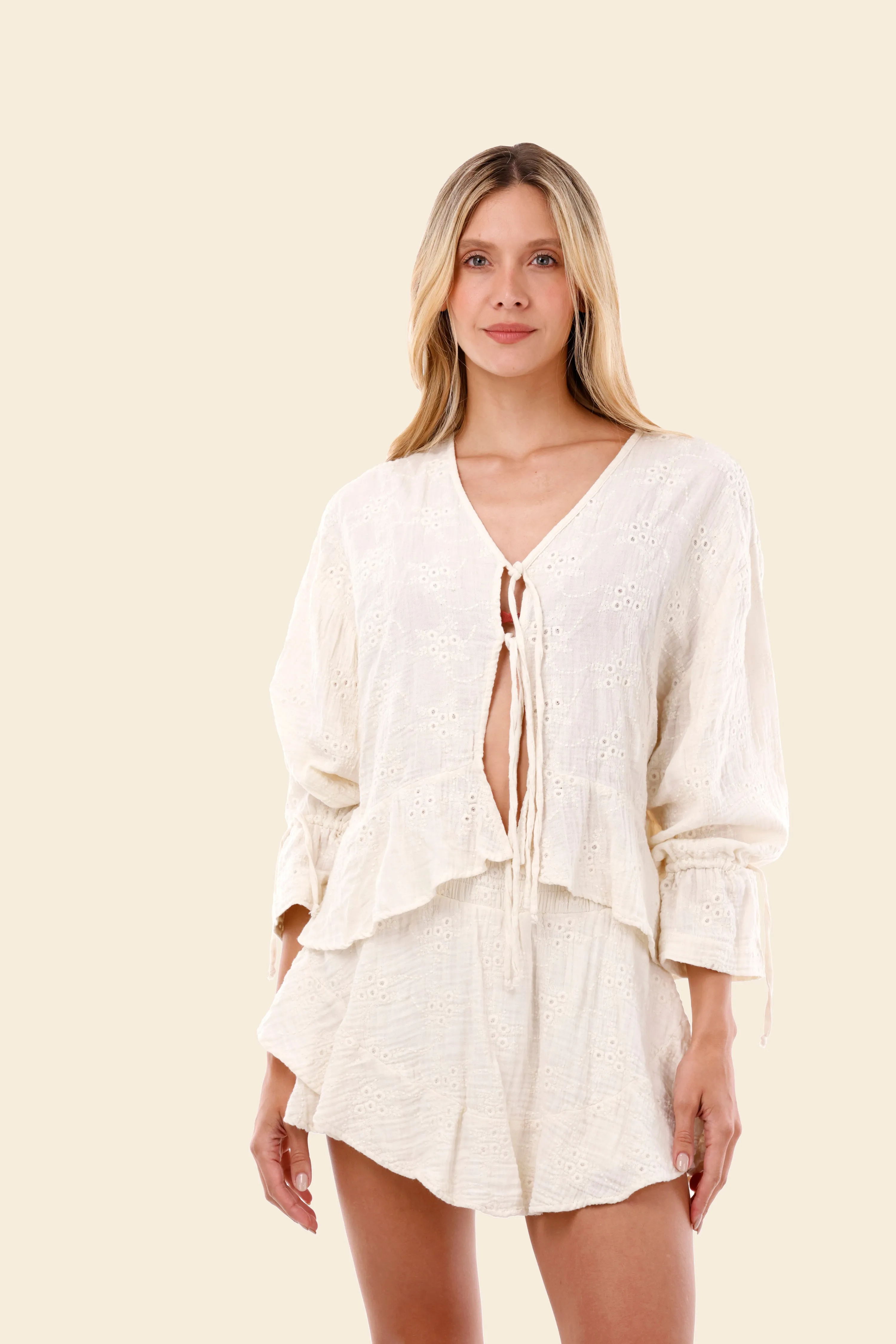 Santalucia Bloom Skirt sold by Malai Swimwear product image thumbnail 2