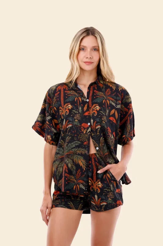 Jade Oasis Twyla Shirt sold by Malai Swimwear