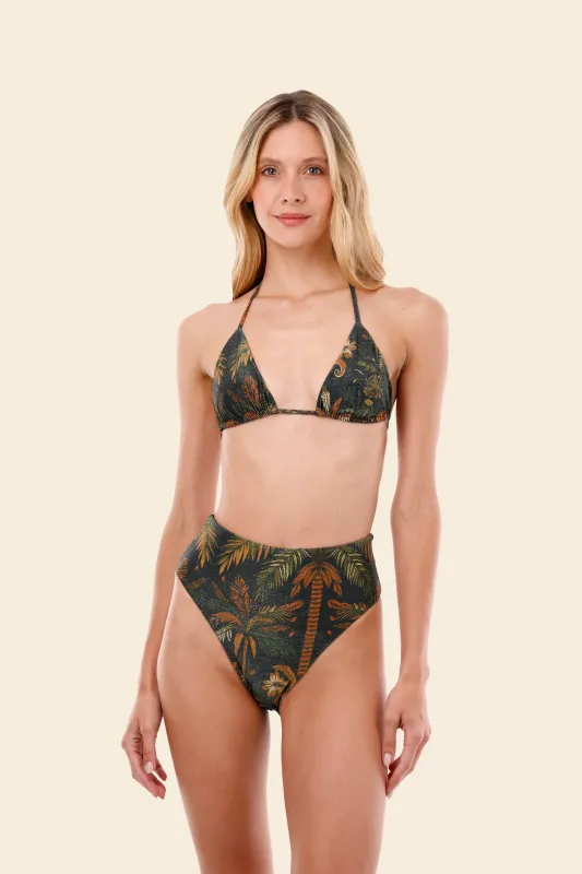 Jade Oasis Triangle Top sold by Malai Swimwear