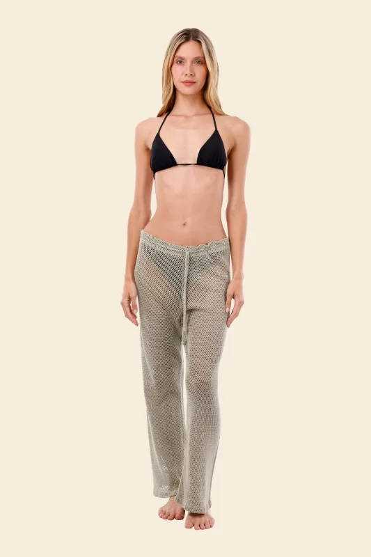 Willowing Green Malla Ikon Pants sold by Malai Swimwear
