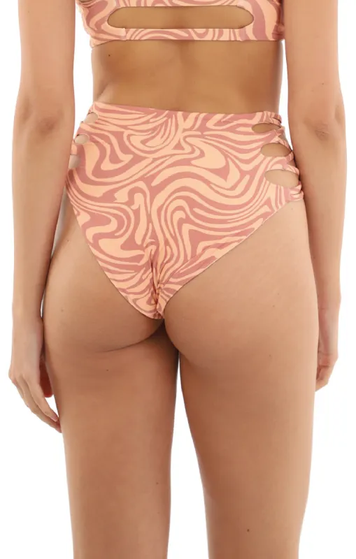 Untamed Lattice Bottom sold by Malai Swimwear