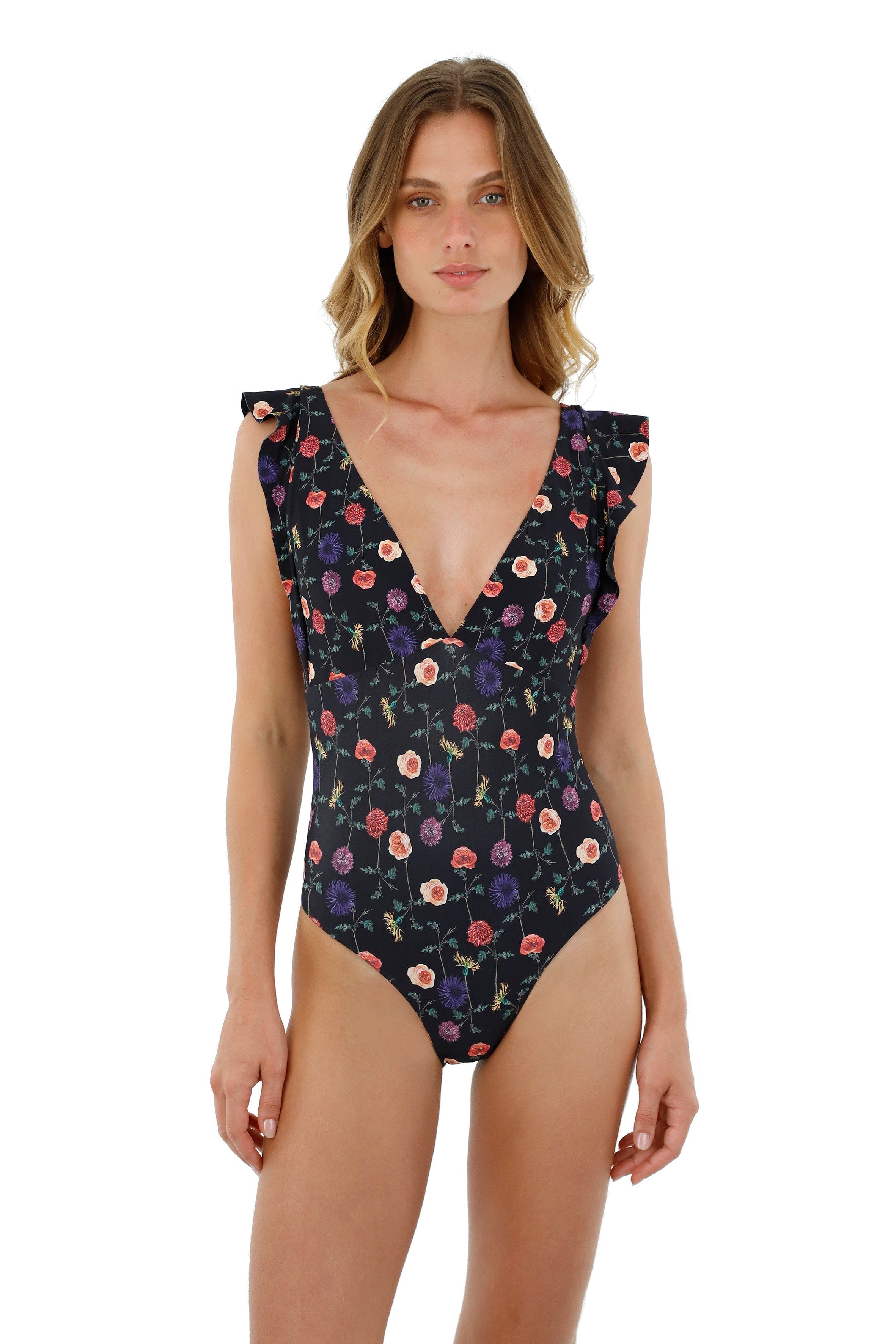 Bloomsbury Mushy One Piece sold by Malai Swimwear