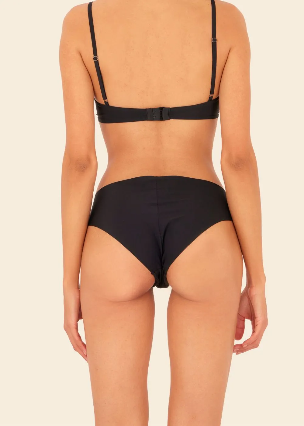 Black Paramy Panty sold by Malai Swimwear
