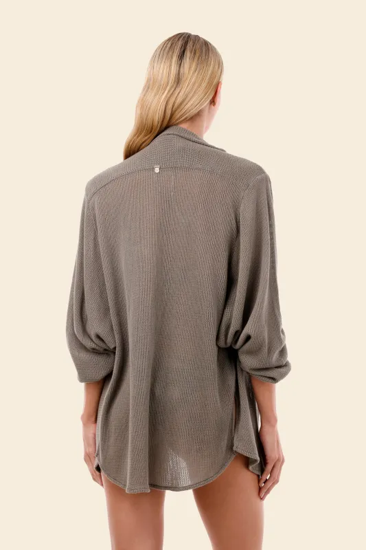 Serenity Green Malla Akumal Shirt sold by Malai Swimwear