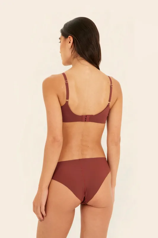 Barn Red Paramy Panty sold by Malai Swimwear