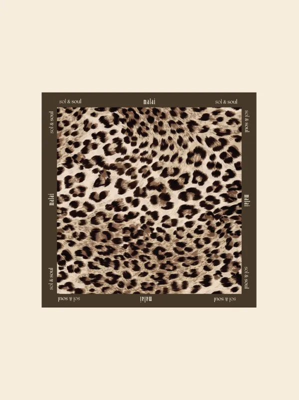 Wavy Animal Bandana sold by Malai Swimwear