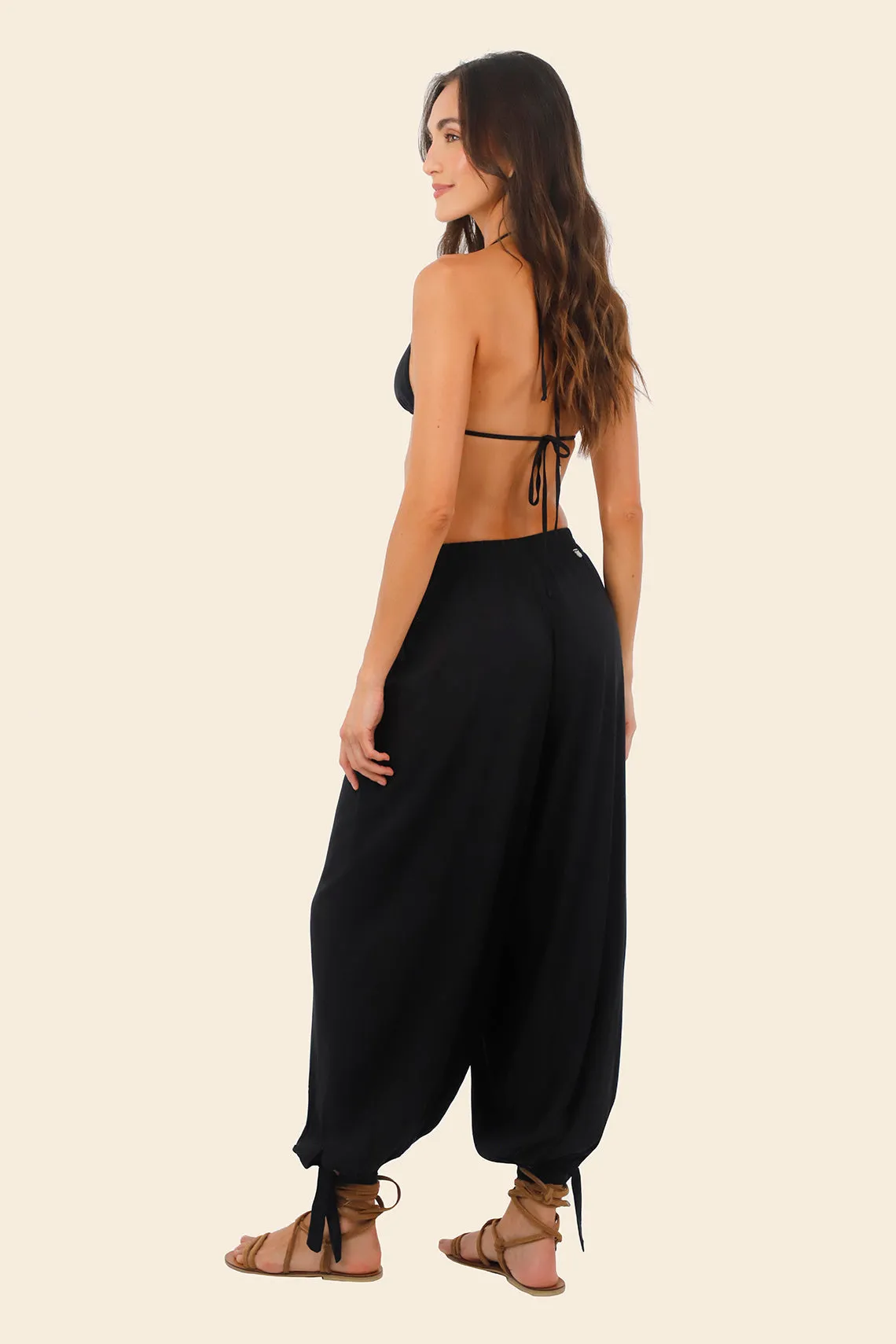 Black Dune Pant sold by Malai Swimwear product image thumbnail 2