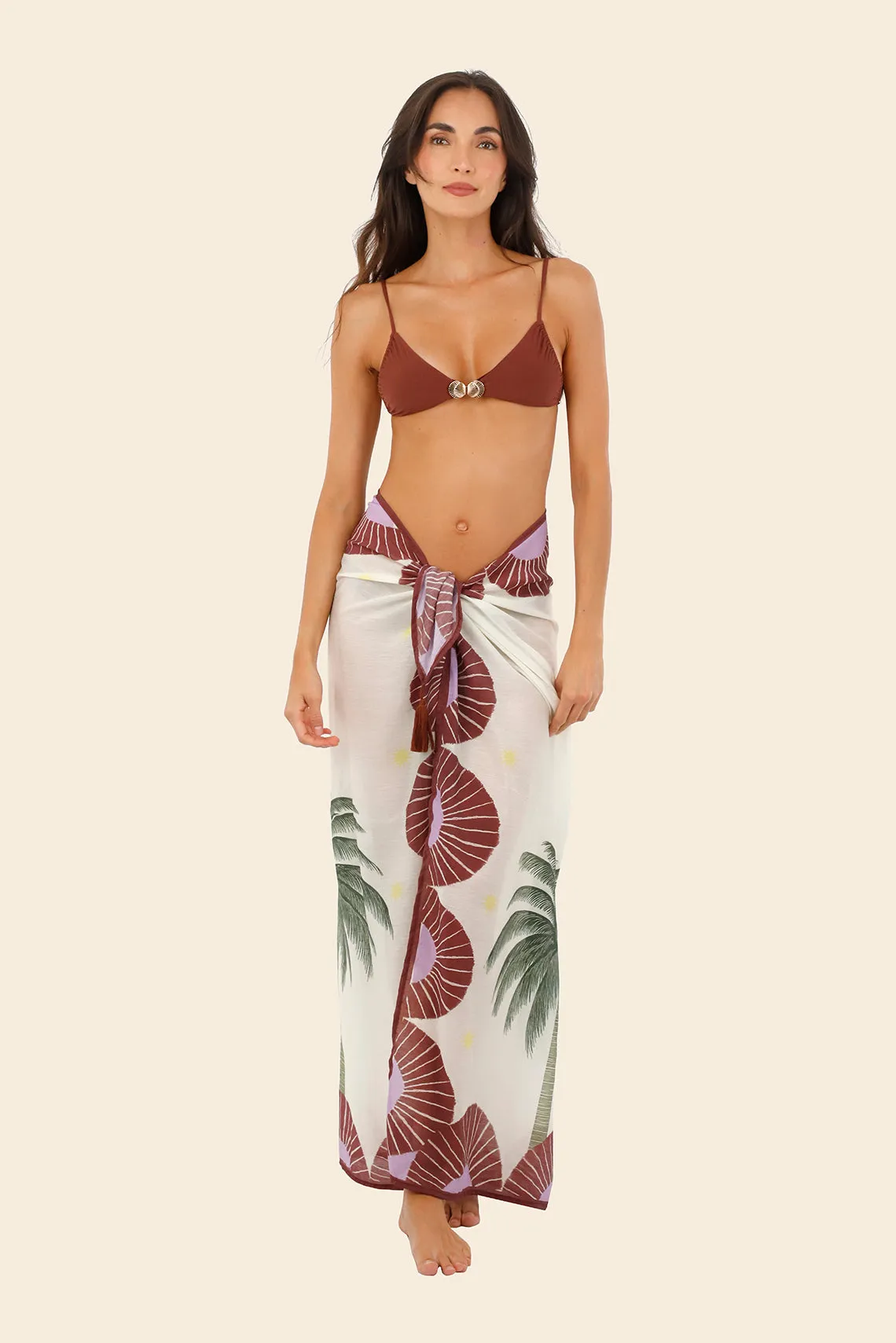 Tropical Mystic The Must Pareo sold by Malai Swimwear