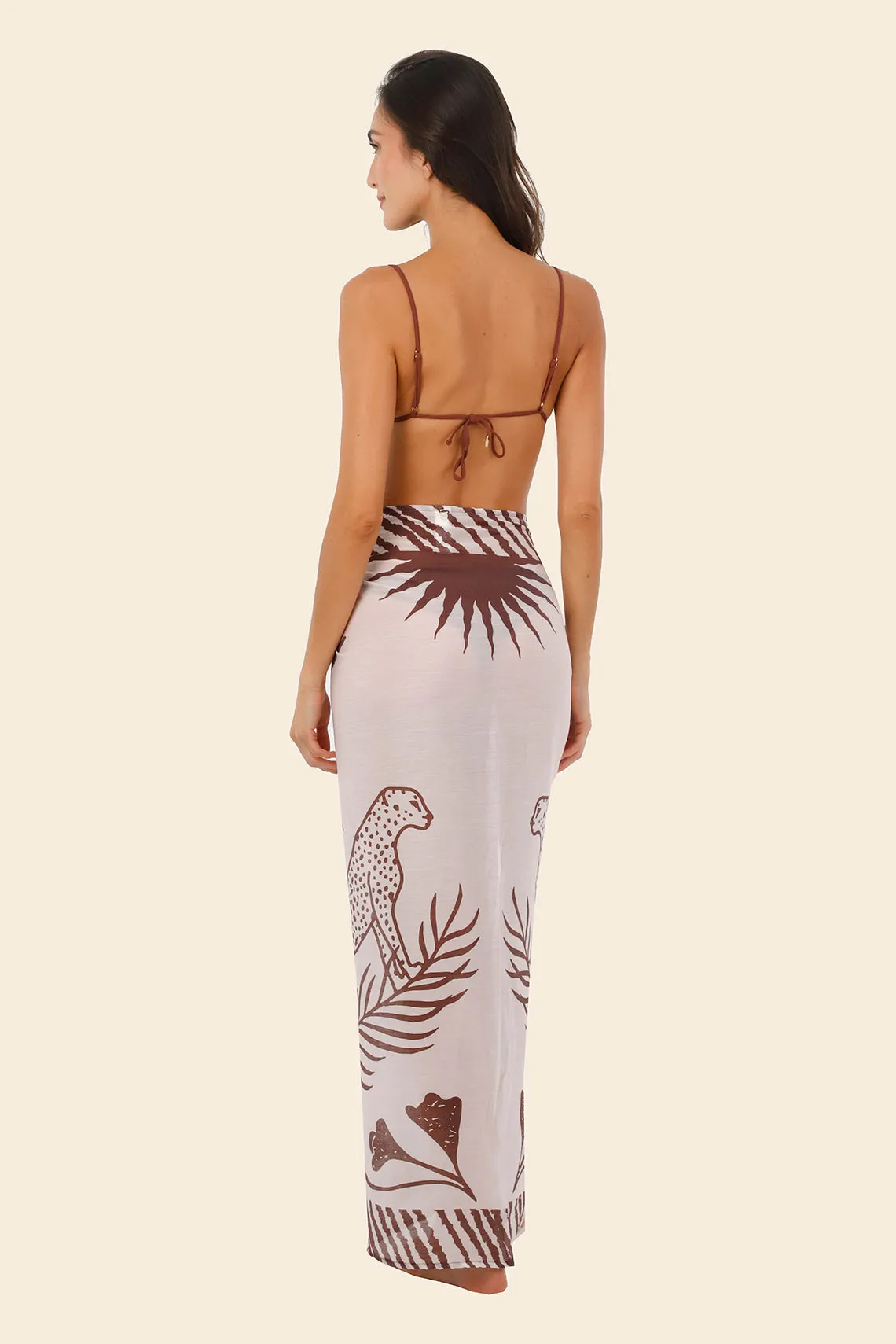 Red Color Blend The Must Pareo sold by Malai Swimwear product image thumbnail 2