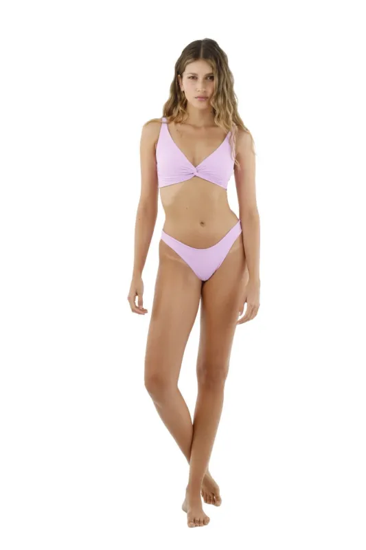 Flowing Orchid Neo Knotty Top sold by Malai Swimwear