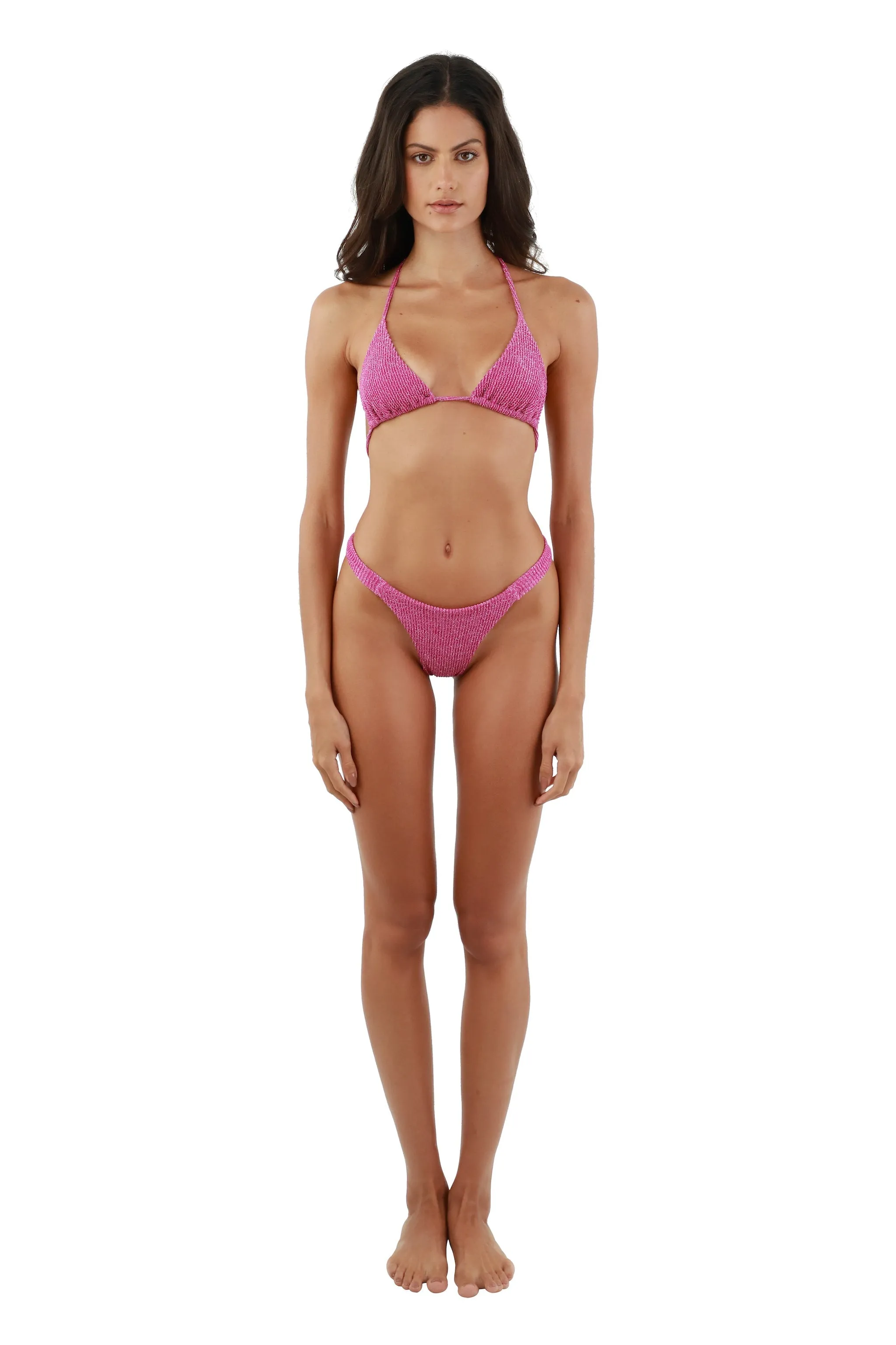 Textured Sparkling Easy Pink Bold Bottom sold by Malai Swimwear product image thumbnail 2