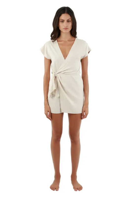 Off-White Isla Jumpsuit sold by Malai Swimwear