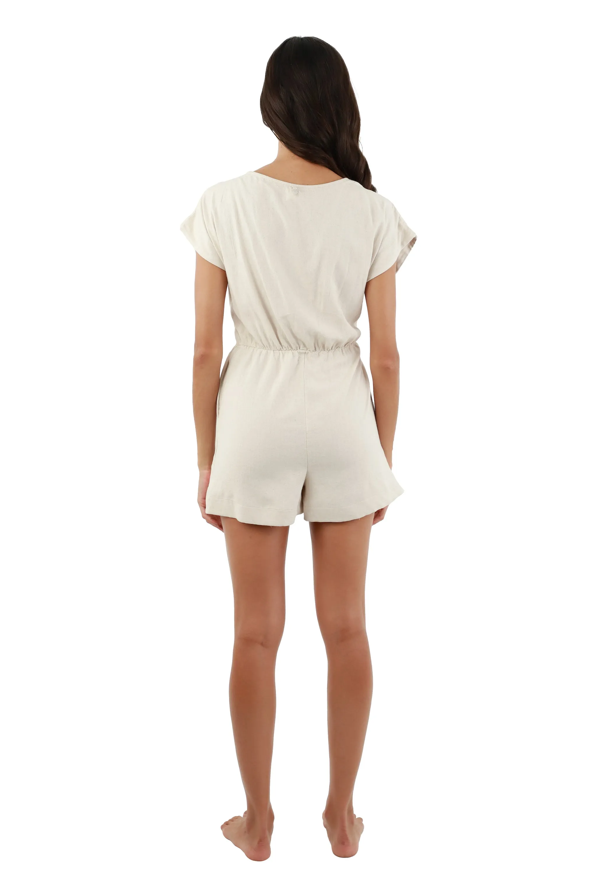 Off-White Isla Jumpsuit sold by Malai Swimwear product image thumbnail 2