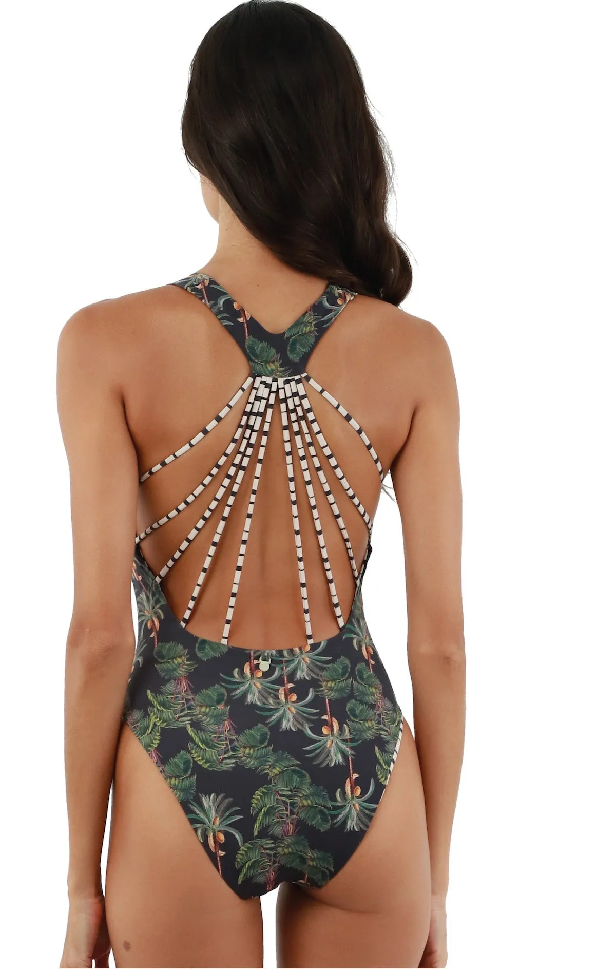 Tropical Palms Opera One Piece sold by Malai Swimwear product image thumbnail 2