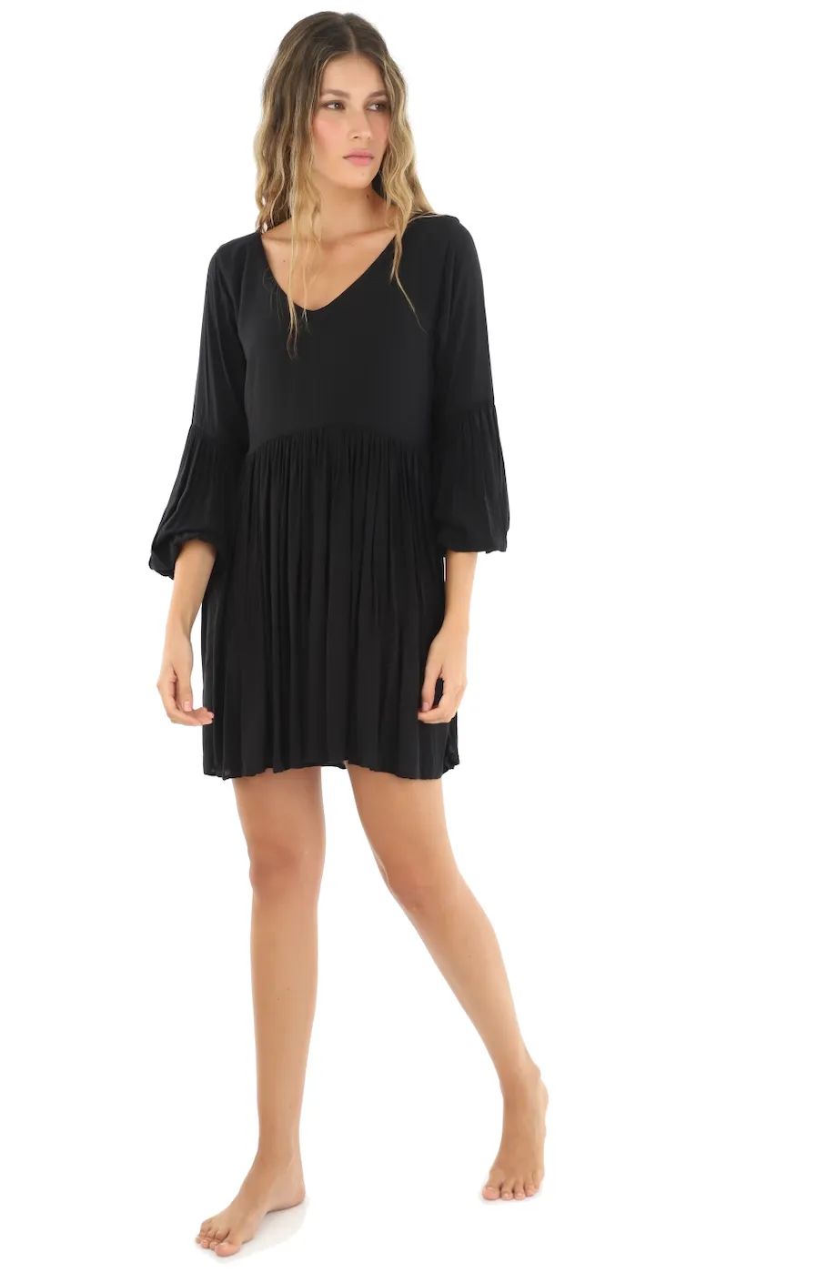 Black Lox Dress sold by Malai Swimwear