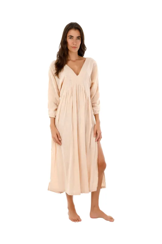 Rosewood Easy Dress sold by Malai Swimwear