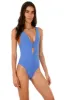 Sunny Blue Koi One Piece sold by Malai Swimwear