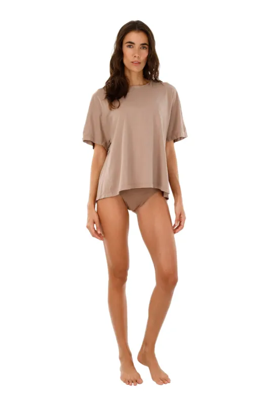 Sun Kiss Well Sung Oversize T-Shirt sold by Malai Swimwear