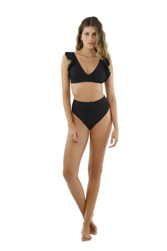 Black Darling Top sold by Malai Swimwear