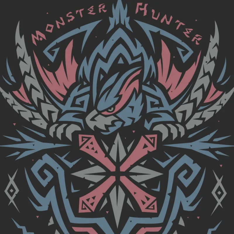 Nargacuga Hunter Hoodie sold by Fangamer
