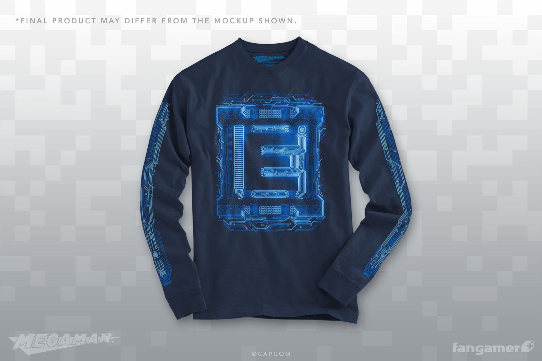 E-Tank Long-Sleeved Shirt sold by Fangamer product image thumbnail 3